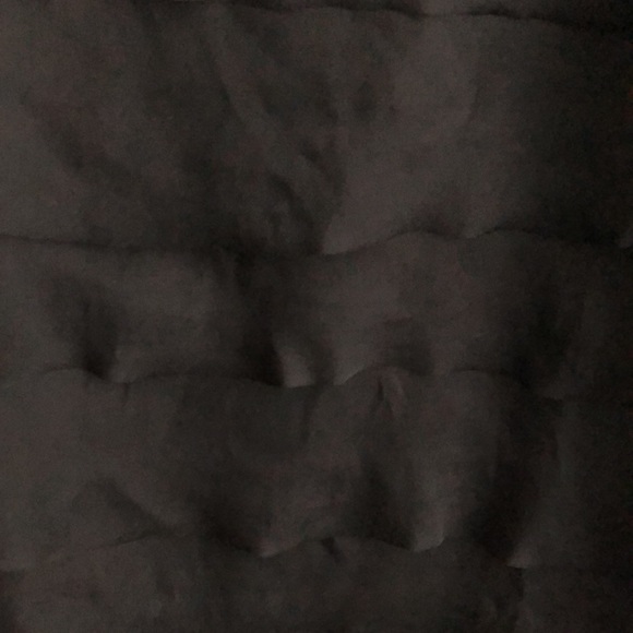 Black Ruffled Tank - Picture 3 of 4